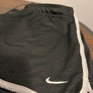 Nike Black and white Athletic Shorts